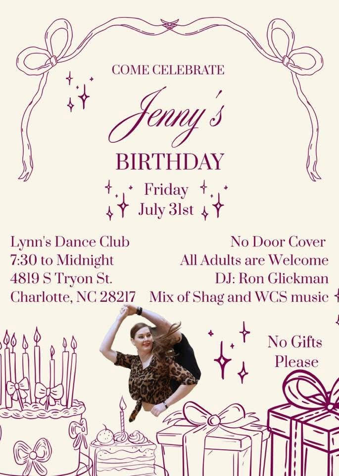 Jenny Cox's Birthday Party