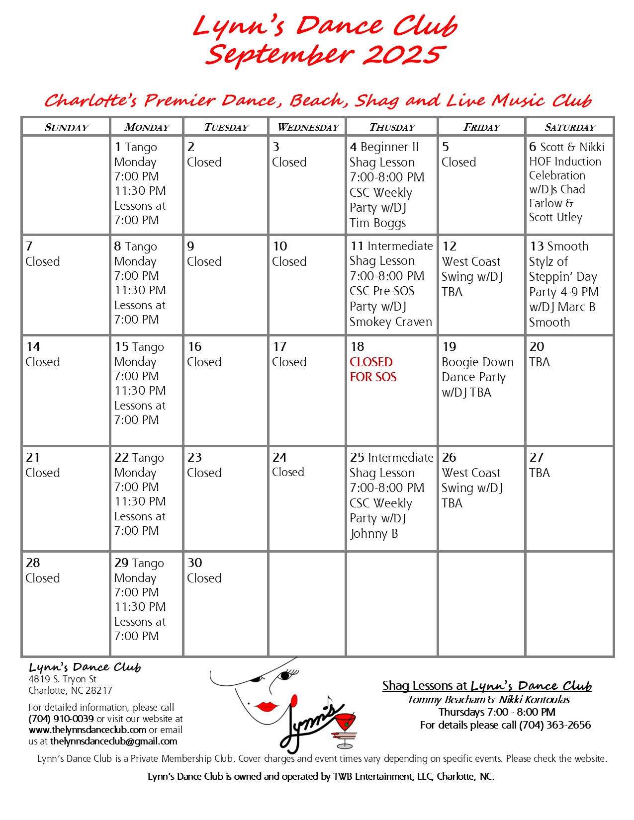September Calendar September Calendar