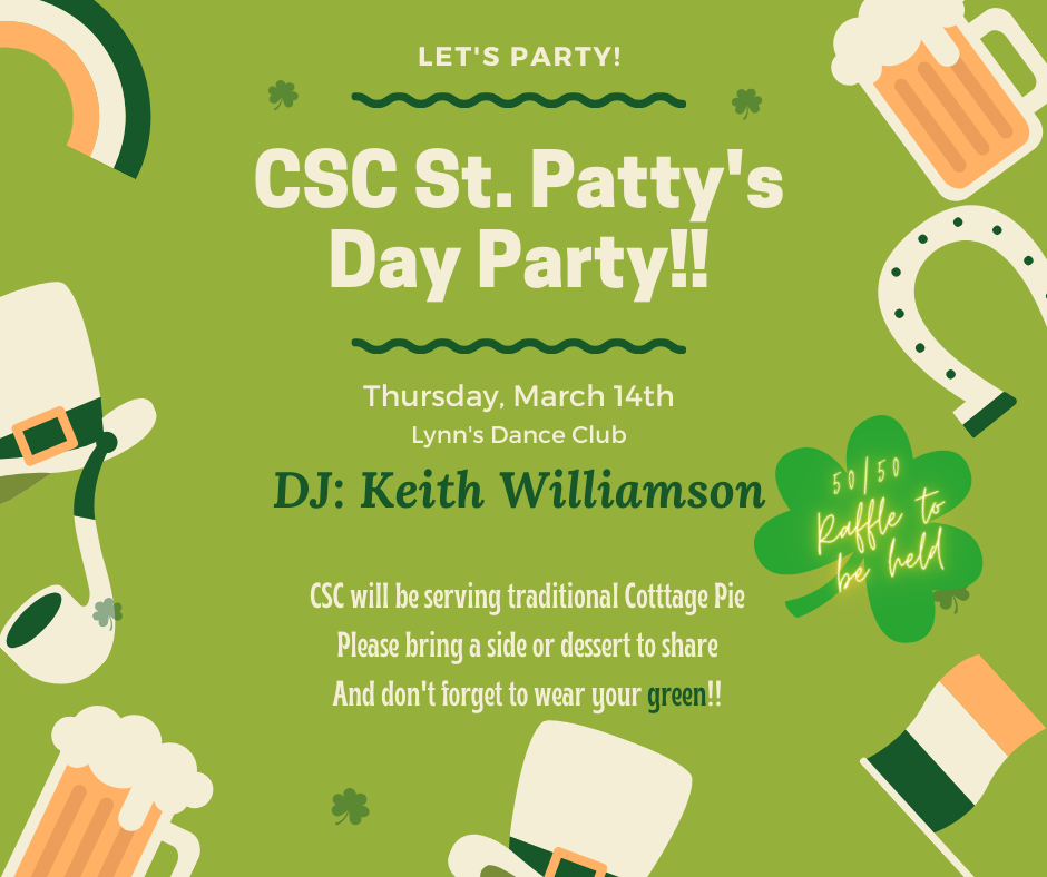 CSC St Patty's Party
