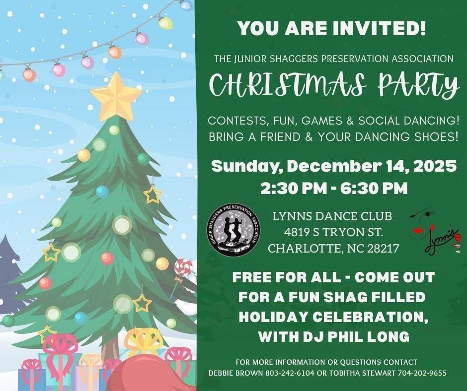 Junior Shaggers Christmas Party