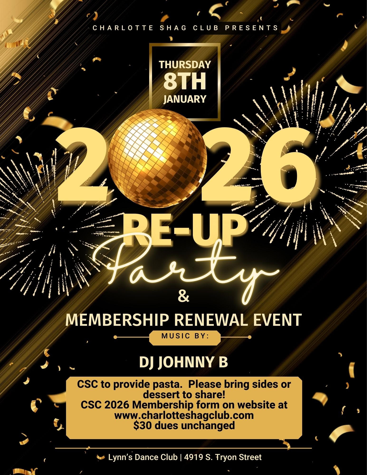 CSC Re-Up Party